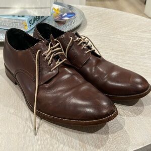 Johnston & Murphy Conard 2.0 Plain Toe - Mahogany size US 14